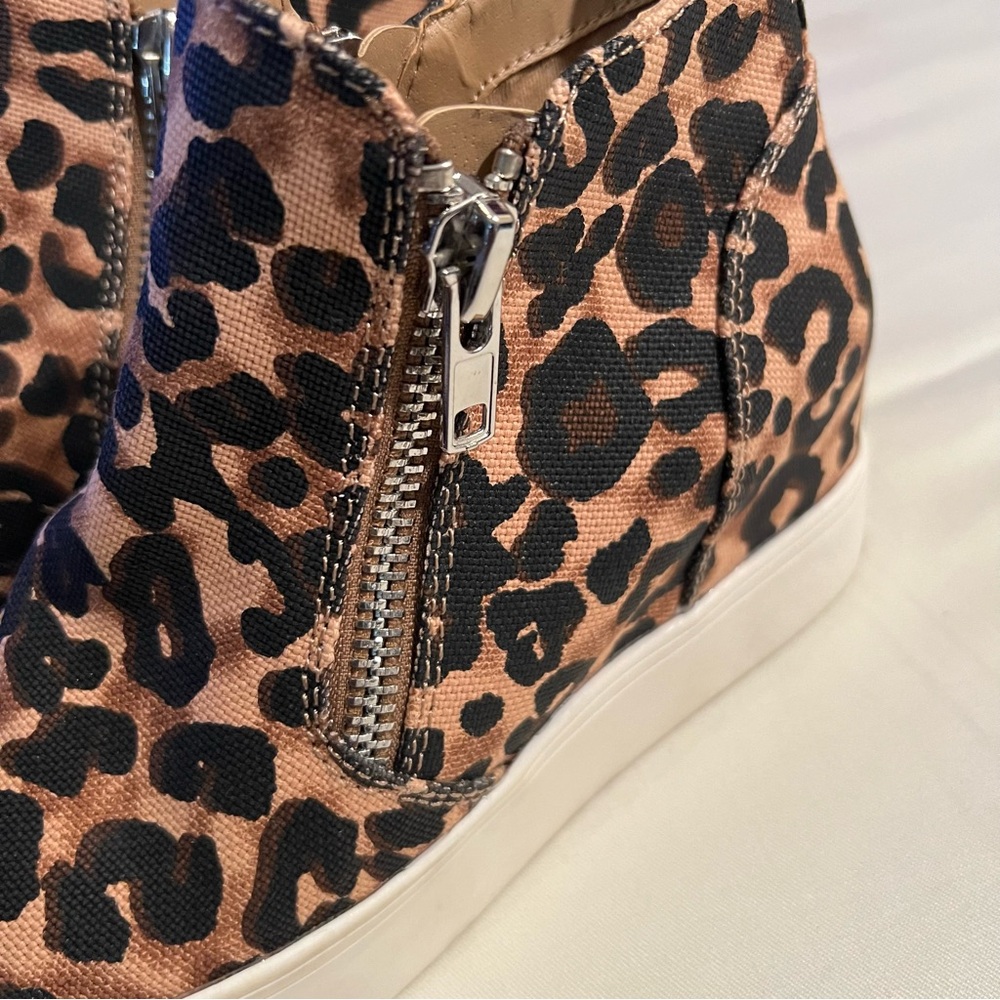 Steve Madden Leopard Print Women's Ankle Boots - Picture 3 of 14